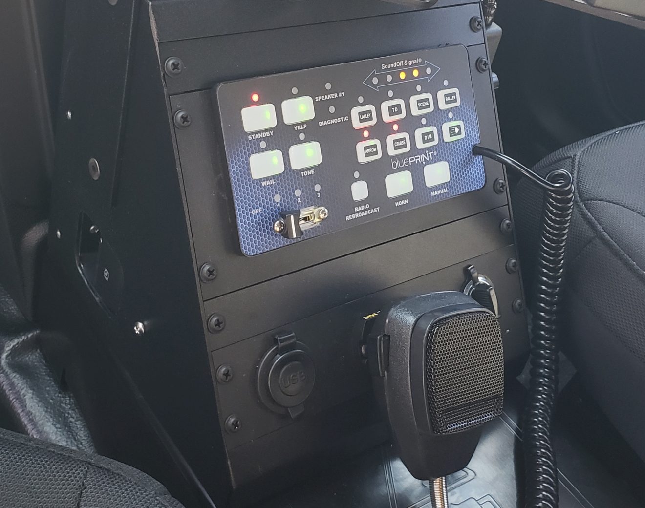 Computer Installation for a Patrol Vehicle
